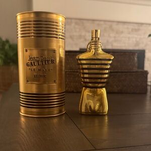 Jean Paul Gaultier Gold Striped Le Male Elixir 4.2 oz (new)